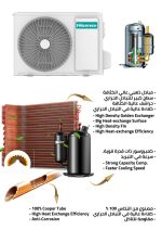 مكيف هايسنس سبلت 19000 وحدة ، واي فاي ، بارد - Image 5
