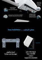 ⁦مكيف ز.ترست تبرو جداري (سبليت) 30600 وحدة، واي فاي، بارد، موديل ZT36CWFP ⁩ - الصورة ⁦3⁩